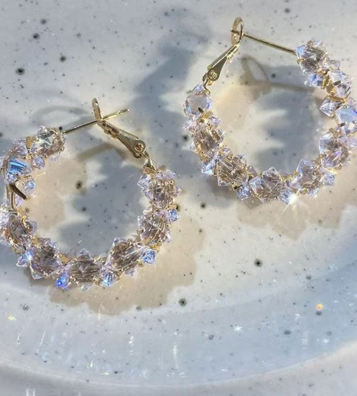 Explosive Zircon Earrings