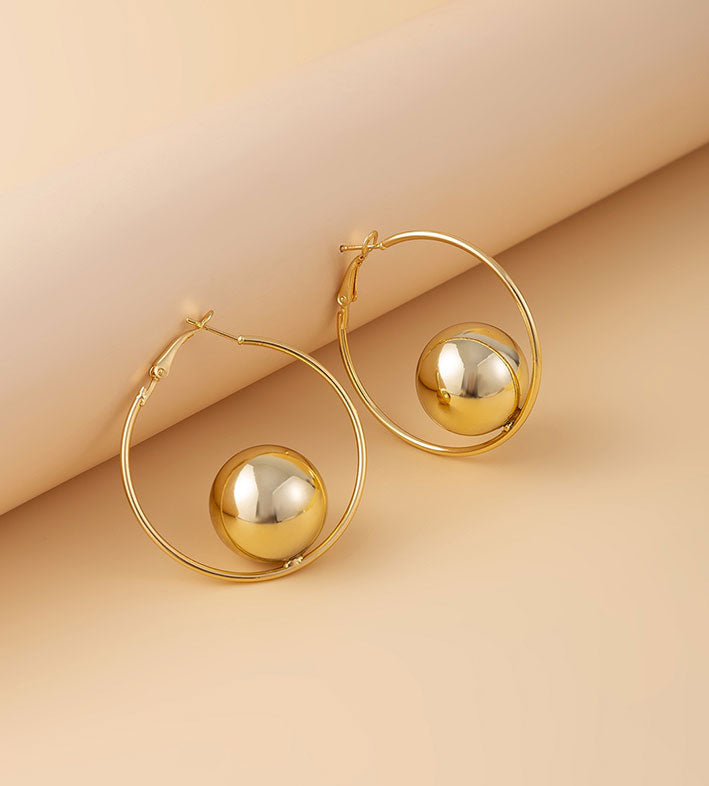 Large Ball Earrings