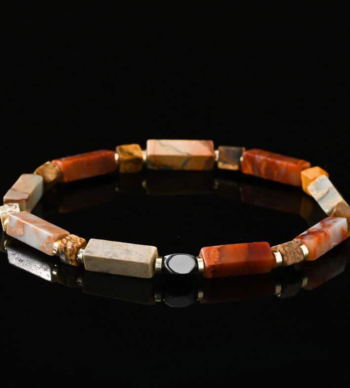 Natural Stone Semi-precious Men's Bracelet