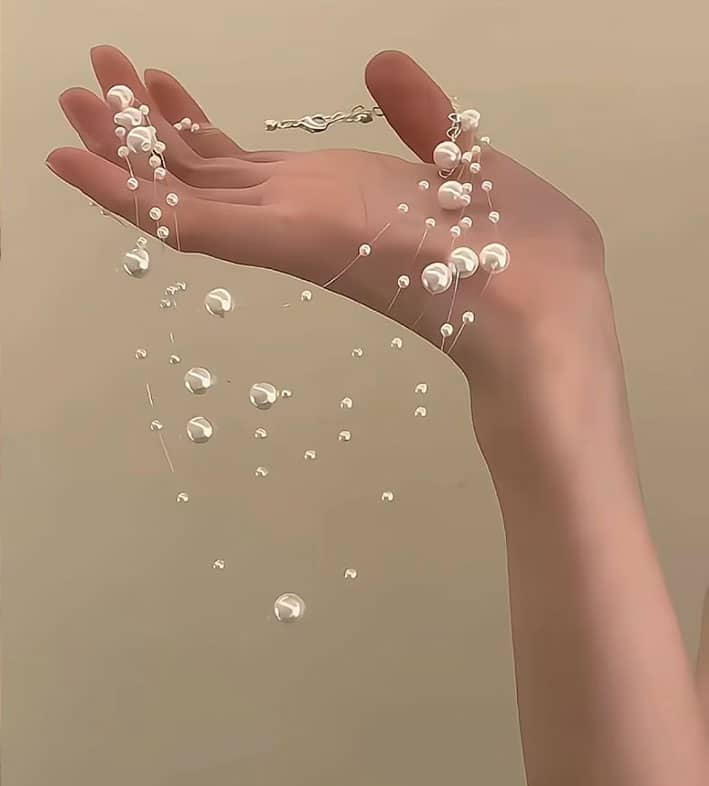 Starry Sky Freshwater Pearl Necklace