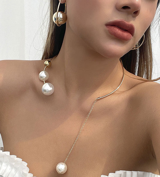 Imitation Pearl Necklace
